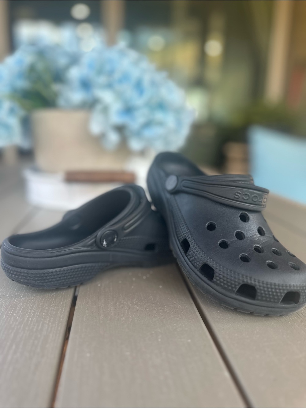 CROCS Kids Black Classic Clog - Slip-On Comfort